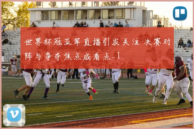 世界杯冠亚军直播引发关注 决赛对阵与争夺焦点成看点_1